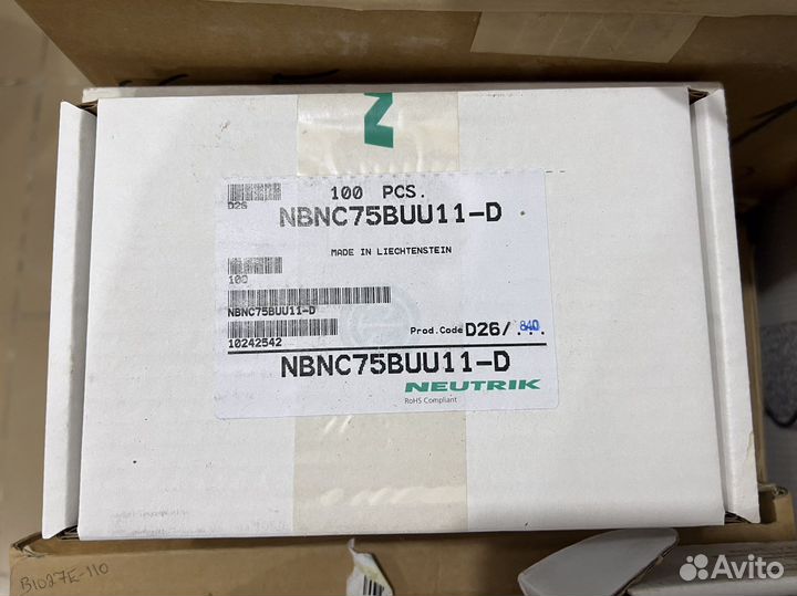 BNC конекторы Neutrik