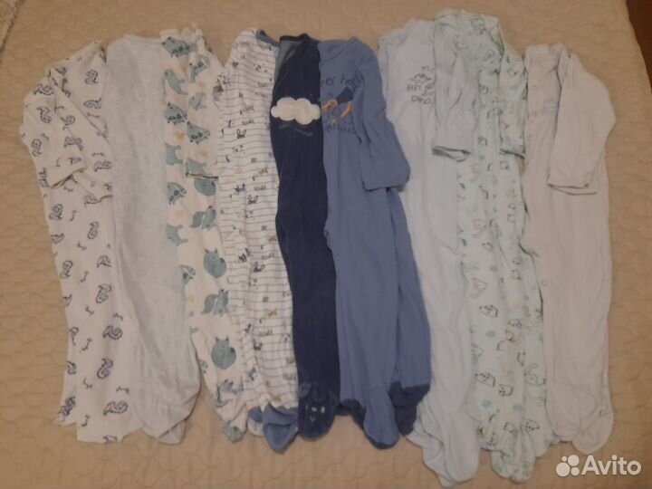 Вещи пакетом на мальчика 80 86