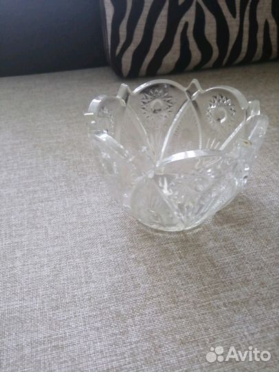 Ваза хрусталь