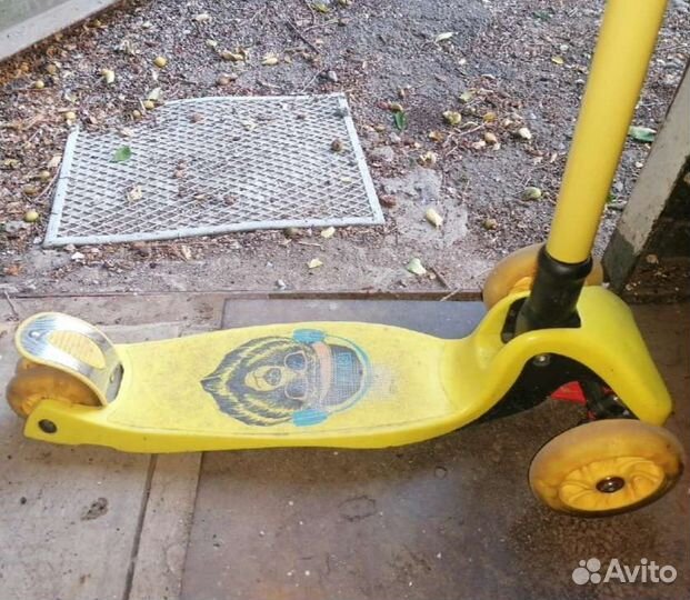 Самокат 3х колесный