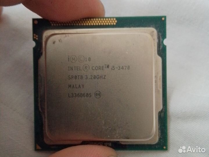 Процессор intel core i5 3470
