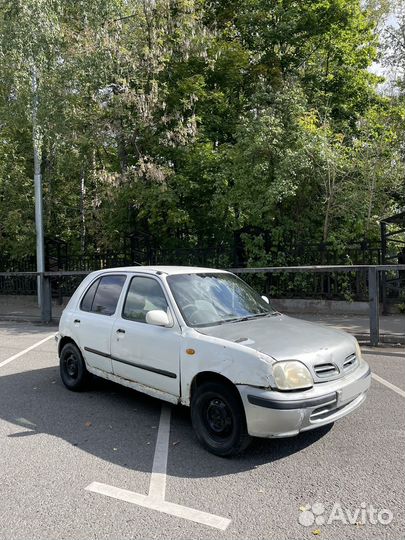 Nissan March 1.0 МТ, 1998, битый, 212 000 км