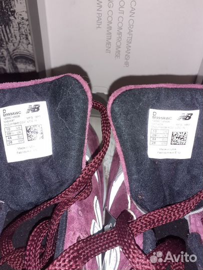 Кроссовки New balance made in usa новые с биркой