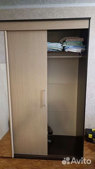 Шкаф купе с зеркалом бу