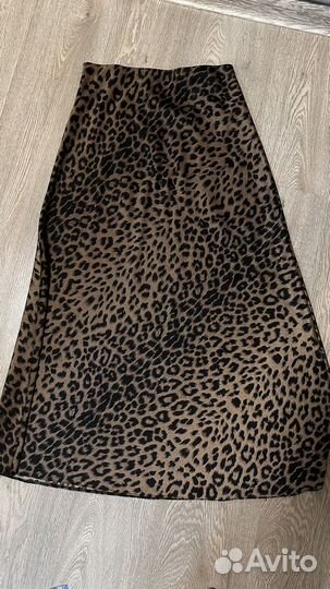 Леопардовая юбка