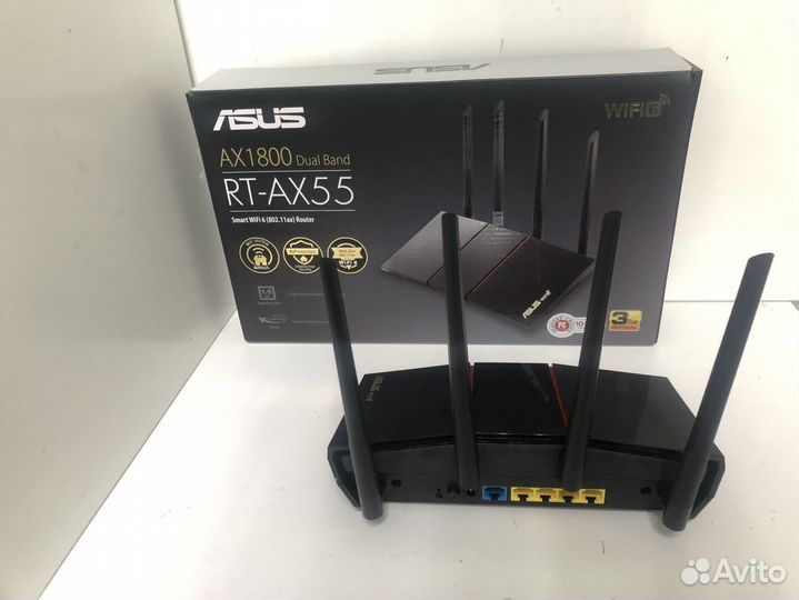 Wi-Fi роутер asus RT-AX55