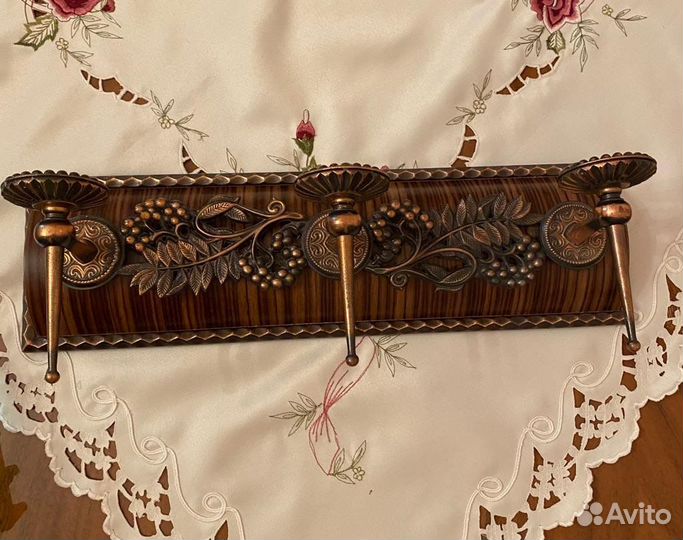 Подсвечник сувенирный СССР калинка