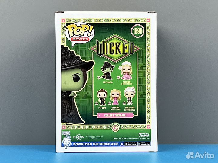 Funko Pop 1696 Elphaba Wicked Movies
