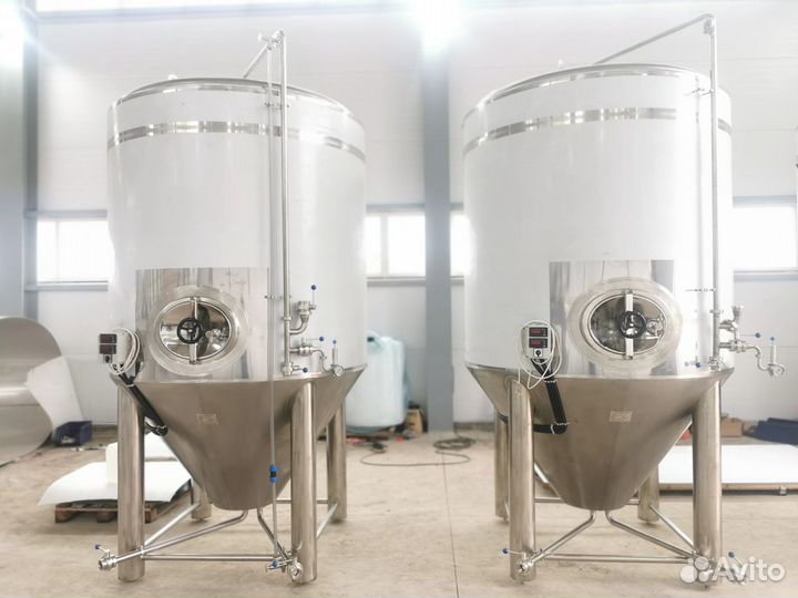 Цилиндро конический танк для варки пива цкт