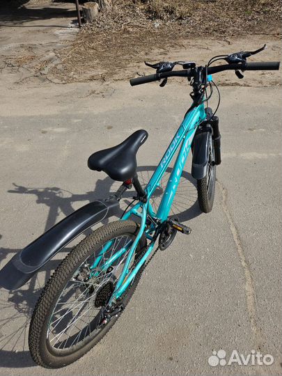 Велосипед подростковый алюминиевый 24 бу