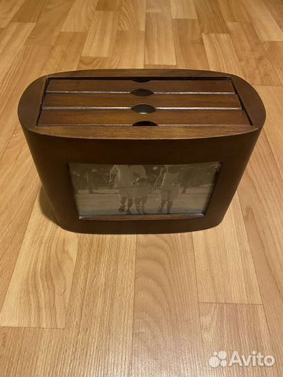Фотоальбом деревянный