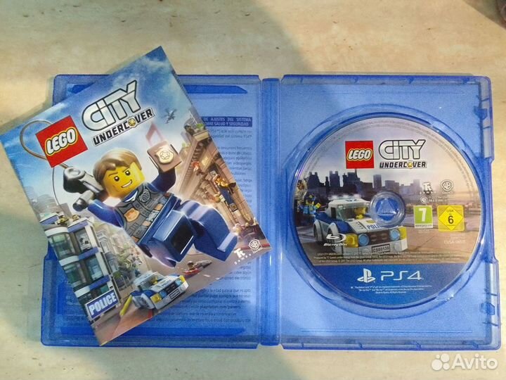 Игра для playstation ps4, ps5 Lego City Undercover