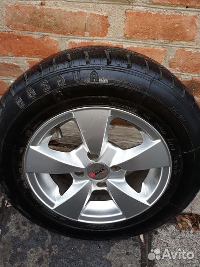 Колёса летняя резина 175/70R13 литые диски