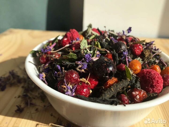 Иван чай 1 килограмм Ягоды и травы, натуральный