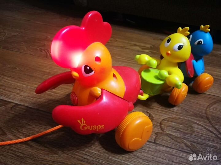 Развивающая игрушка-каталка