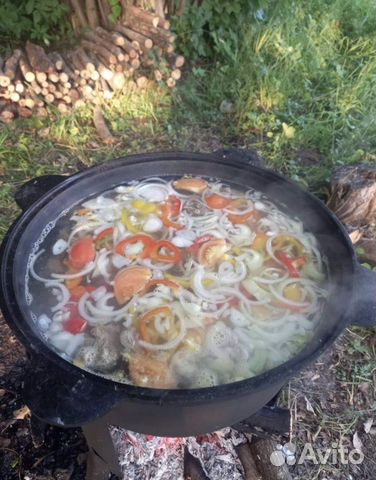 Казан чyгyнный 12 литров