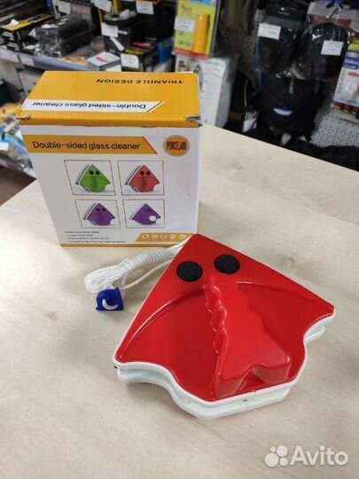 Магнитная щетка для окон и стеклопакетов 18-30 мм