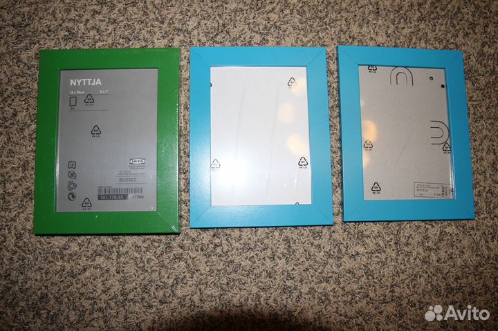 Рамки для фото Икея 13*18 3 шт