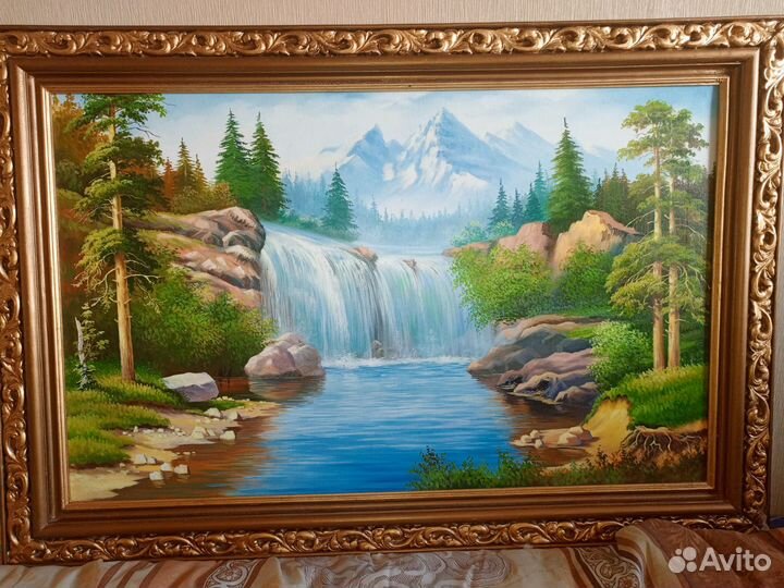 Картина маслом на холсте большая