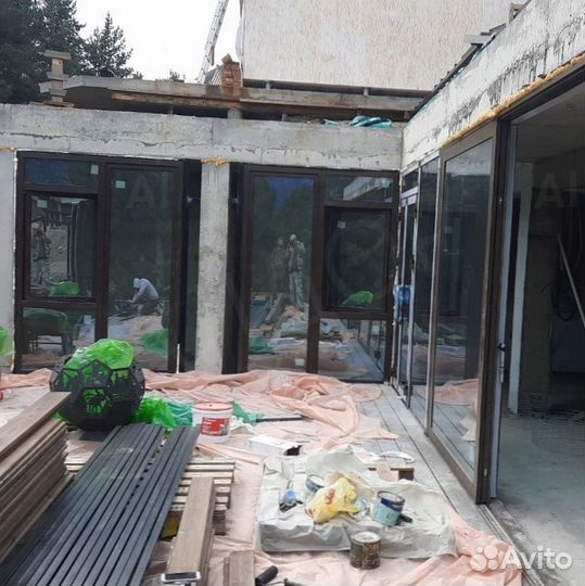 Окна и двери из алюминиевого профиля