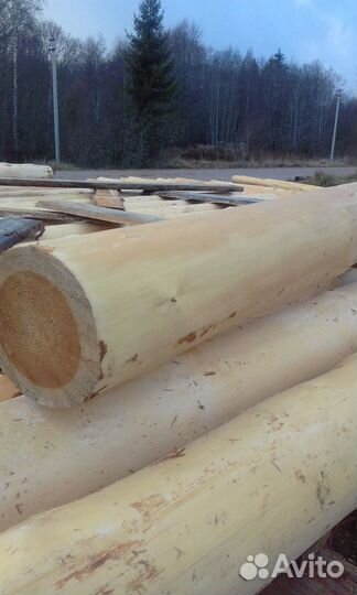 Срубы бань и домов