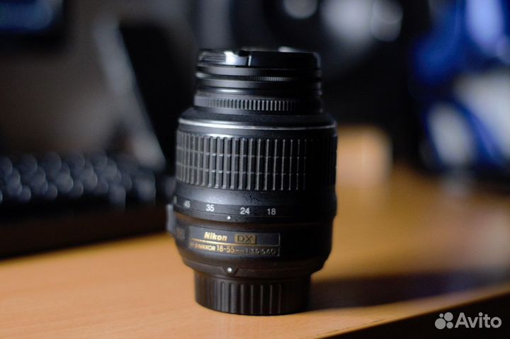 Обьектив nikon nikkor 18-55mm VR