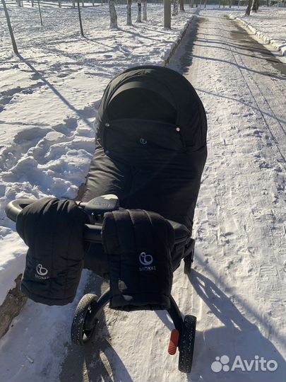Зимний кит на коляску stokke