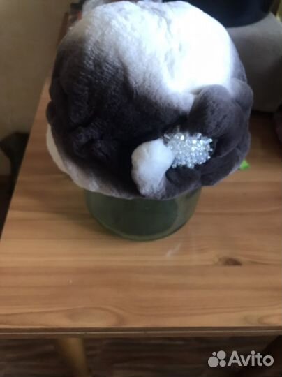 Берет женский норковый