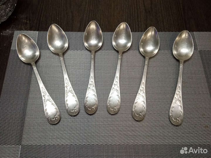 Мельхиоровые ложки, вилки бу