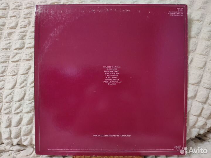 Eric Clapton – Another Ticket, 1981 US