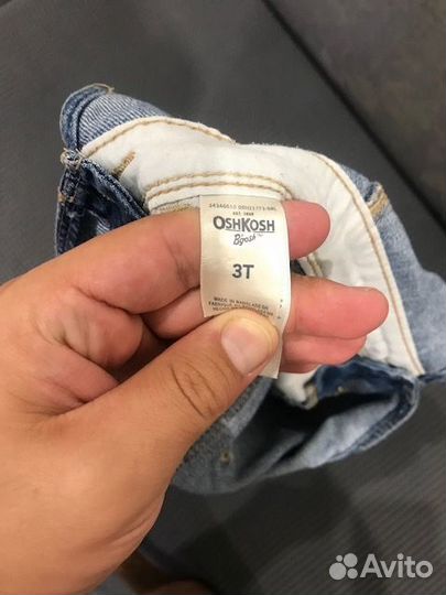 Джинсовый костюм для девочки 92