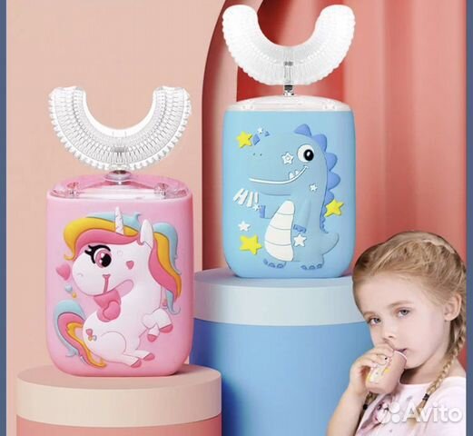 Детская Электрическая зубная щётка