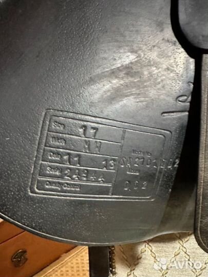 Седло конкурное Saint Lourdes Dirk Demeersman