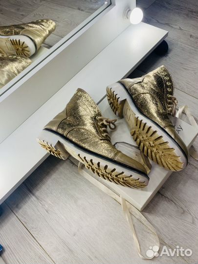 Ботинки натуральная кожа 39 размер