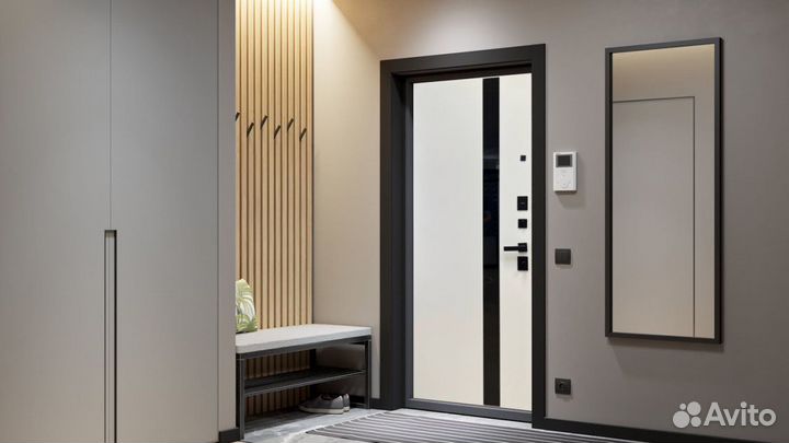 Входная дверь в квартиру металлическая