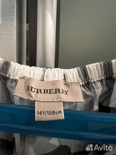 Burberry блузка детская