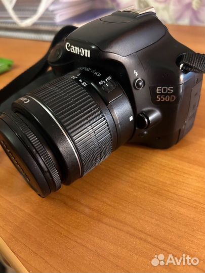 Фотоаппарат canon eos 550d