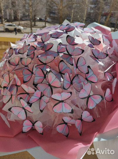 Букет из бабочек