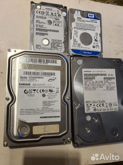 Жесткие диски лотом
