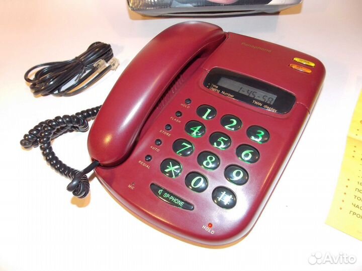 Стационарный телефон с аон