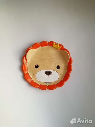 Тарелка ручной работы керамика