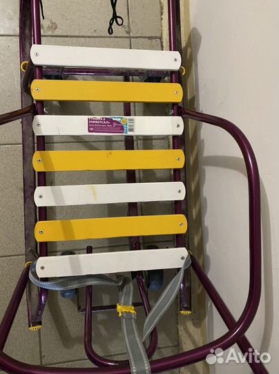 Санки на колесах тимка + чехол