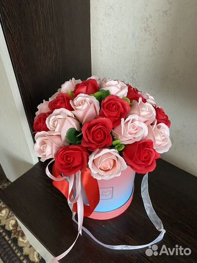 Букеты из мыльных роз, любых размеров