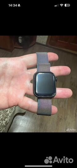 Часы apple watch 8 41 mm starlight