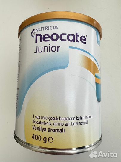 Смесь Neocate Junior ванильная