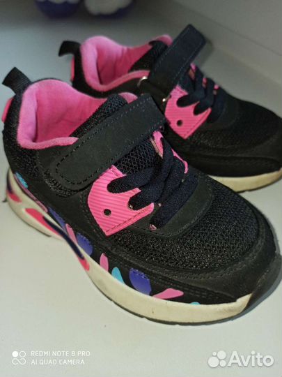 Кроссовки для девочки 24 размер