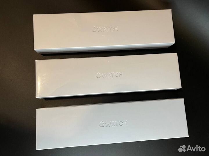 Apple watch черные часы +оригинальная коробка