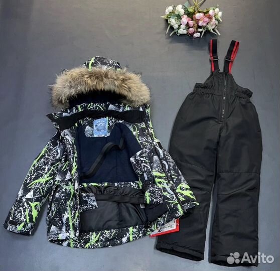 Костюм зимний для мальчика 128