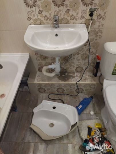 Сантехник, замена смесителя