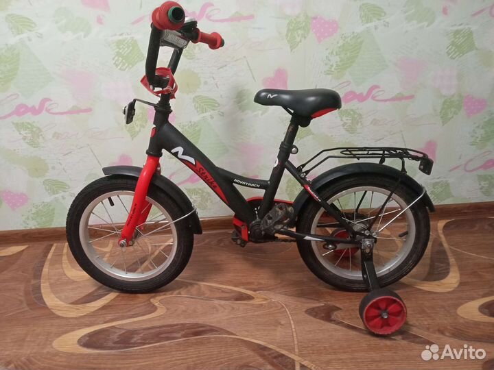 Детский велосипед бу. 4+. В хорошем состоянии